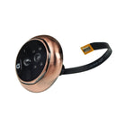 Danmini YB-43HD-MT 4.3 inch Screen 3.0MP Security Camera No Disturb Peephole Viewer Digital Peephole Door Bell with Touch Keys, Support Night Vision & PIR Motion Detection & Voice Intercom & TF Card & Video Recording (Black)