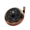 Danmini YB-43HD-MT 4.3 inch Screen 3.0MP Security Camera No Disturb Peephole Viewer Digital Peephole Door Bell with Touch Keys, Support Night Vision & PIR Motion Detection & Voice Intercom & TF Card & Video Recording (Black)
