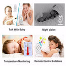 VB601 2.0 inch LCD Screen Hassle-Free Portable Baby Monitor, Support Two Way Talk Back, Night Vision(US Plug)