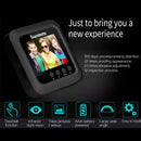 Danmini W5 2.4 inch Screen 2.0MP Security Camera No Disturb Peephole Viewer Doorbell, Support TF Card / Night Vision / Video Recording(Black)