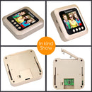 Danmini W5 2.4 inch Screen 2.0MP Security Camera No Disturb Peephole Viewer Doorbell, Support TF Card / Night Vision / Video Recording(Gold)
