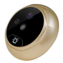 Danmini W5 2.4 inch Screen 2.0MP Security Camera No Disturb Peephole Viewer Doorbell, Support TF Card / Night Vision / Video Recording(Gold)
