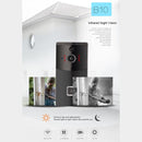 B10 2.4GHz Wireless Intelligent Doorbell 720P WiFi Video Doorbell Visual Camera Doorbell Intercom Home Security Safe, Support PIR Detection / Night Vision / Mobile Phone APP(Black)