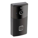B10 2.4GHz Wireless Intelligent Doorbell 720P WiFi Video Doorbell Visual Camera Doorbell Intercom Home Security Safe, Support PIR Detection / Night Vision / Mobile Phone APP(Black)