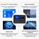 F01 Fingerprint Time Attendance Machine with 2.4 inch TFT Screen, UK Plug