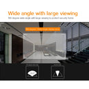X5 2.4 inch Screen 2.0MP Security Camera No Disturb Peephole Viewer, Support TF Card(Gold)