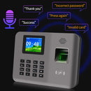 Realand AL321D Fingerprint Time Attendance with 2.4 inch Color Screen & ID Card Function & Battery