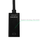 1x DisplayPort DP Male to HDMI Female Adapter Display Port Converter Cable