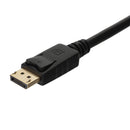 Display Port DP Male To VGA Female Adapter Display Cable Converter Black