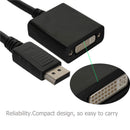 D05 DisplayPort DP Male to VGA Female Video Converter Adapter Cable for PC