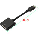 D05 DisplayPort DP Male to VGA Female Video Converter Adapter Cable for PC