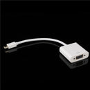 21cm Mini DisplayPort DP Male To VGA Male Cable Converter Adapter For PC Laptop