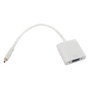 1 pc For Micro HDMI to VGA Female Video Converter Adapter Cable Projector