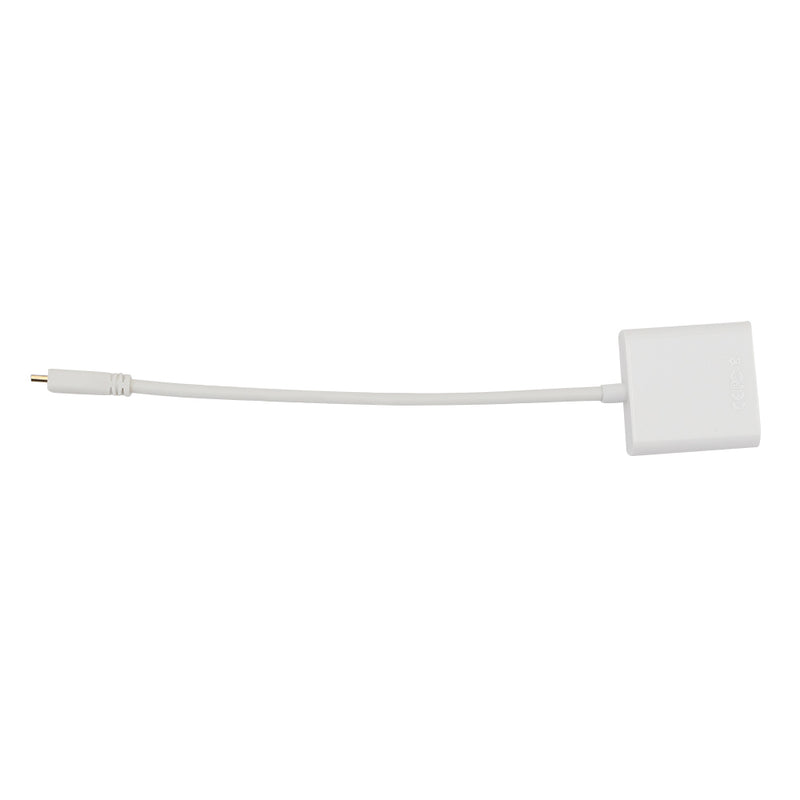 1 pc For Micro HDMI to VGA Female Video Converter Adapter Cable Projector