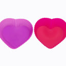 8x Silicone Heart Cake Muffin Chocolate Cupcake Liner Mold Baking Cups Creative