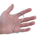 25PCS S Hooks Stainless Steel Multifunctional Storage Rack for Work Shop Garden
