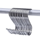 25PCS S Hooks Stainless Steel Multifunctional Storage Rack for Work Shop Garden