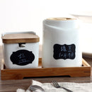 5pcs Stickers Labels-Tags Glass Bottle Kitchen Jars Home Waterproof