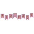 Happy Birthday Banner Kids Child Boy Girl Party Decorations Supplies Garlands