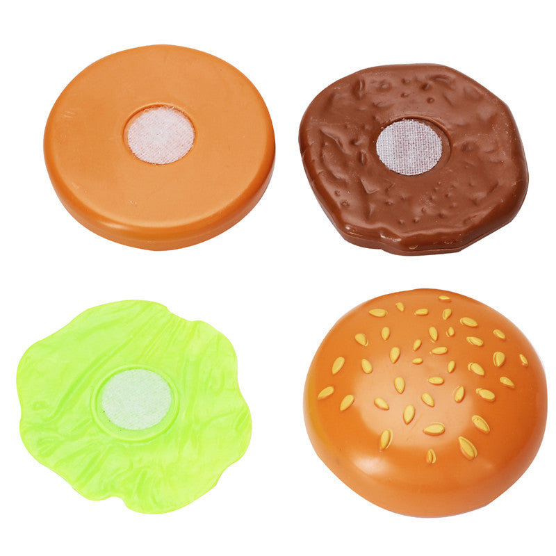 House-Toys Play Western Kitchen Hamberg Pastry Breakfast Excellent Cutting Set