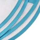 2-Layer Double-Hanging-Clothes Drying-Rack Laundry-Basket Folding Round Net