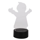 Led-Lamp Snowman-Night-Light Change Christmas-Gift Holiday Home-Decor Baby Kids