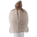 1 x Cute Knitted Wool Hat Baby Boys Girls Fashion Pullover Hair Ball Cartoon Hot