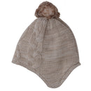 Ball Cap-Accessories Ear-Protection Knitted Wool Baby-Boys-Girls Fashion