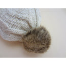 Baby Hat Beanies Hair-Ball-Cap Ear-Protection-Cap Knitting Girls Boys Children