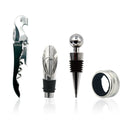 Wine Decanter Bottle-Opener Kit-Set Stainless-Steel Pourer -Tool Opener Set