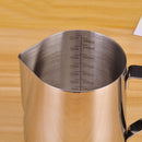 Flower-Cup Art-Tool Milk-Cylinder Latte Coffee 304-Stainless-Steel Mouth Pull