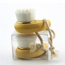 Facial Brush Face Cleaning Skin Care Comma Holder Exfoliator Professional Brush