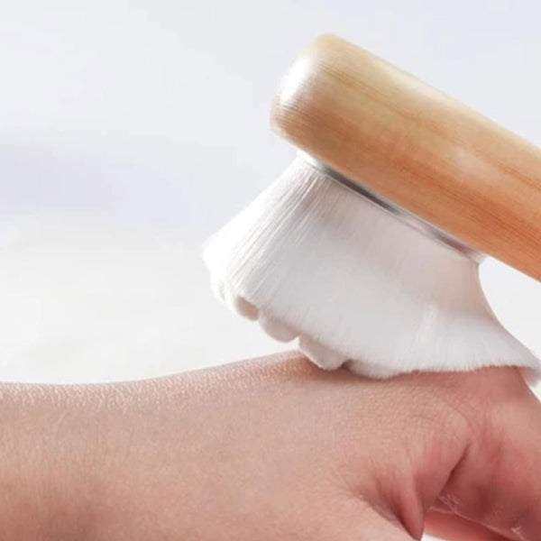 Facial Brush Face Cleaning Skin Care Comma Holder Exfoliator Professional Brush