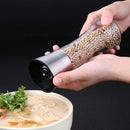 Salt and Pepper Grinder Set Ceramic Mills Stainless Steel Shakers Spic
