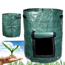 2x PE Potato Planting Bag 7Gallon Garden Bucket Garden Plant Growth Bag XUU