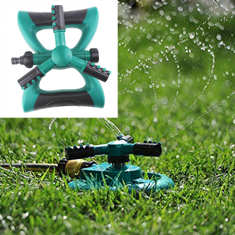 1 x Watering Grass 360Degree Rotating Spray Garden Lawn Sprinkler Irrigation New