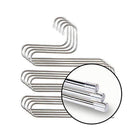 Clothes Hanger Space Saver Multi Functional Storage Organiser Stainless Steel