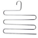 Clothes Hanger Space Saver Multi Functional Storage Organiser Stainless Steel