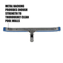 Durable Pool Wall Clean Brush Outdoor Cleaning Brush Anti-Corrosion