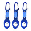 Silicone Mineral Water Bottle Buckle Carabiner Rubber Webbing Hang Buckle