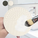2x Scrubber-Board Cleaner-Pad Makeup-Brush Foundation Hand-Tool Silicone