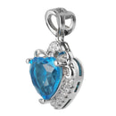 Europe And America Wish Star Amazon Crystal Wedding Pendant Accessory Heart