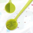 Back-Brush Long-Handle Silicone Body Anti-Slip Double-Sided-Body Washing Brush