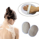 Bath-Brush Bathing-Wipe Shower Natural-Loofah Cotton Cleaning Pure