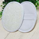Bath-Brush Bathing-Wipe Shower Natural-Loofah Cotton Cleaning Pure