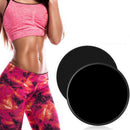 2x Disc-Mat Exercise-Equipment Fitness Quick-Training  Outdoor Disks Slider