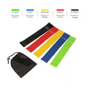 5pcs Fitness Yoga Resistance Bands Elastic Sport Body Latex Belt Pull Strap Forc