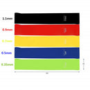 5pcs Fitness Yoga Resistance Bands Elastic Sport Body Latex Belt Pull Strap Forc