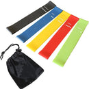 5pcs Fitness Yoga Resistance Bands Elastic Sport Body Latex Belt Pull Strap Forc