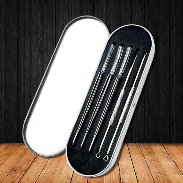 Stainless Steel Acne Needle 5 Piece Set Acne Blackhead Acne Needle Beauty Tool